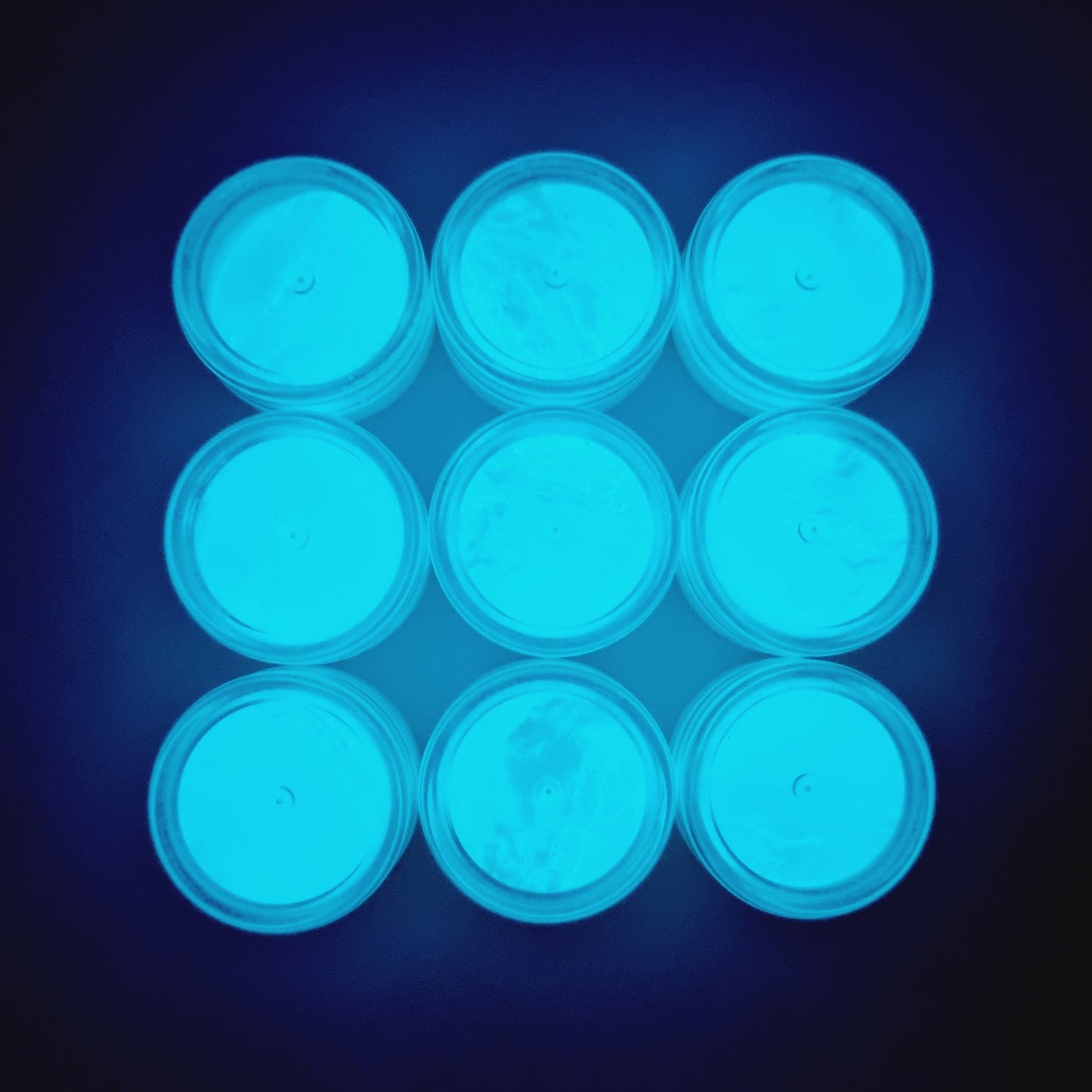 Light Blue Glow in the Dark Mica Powder