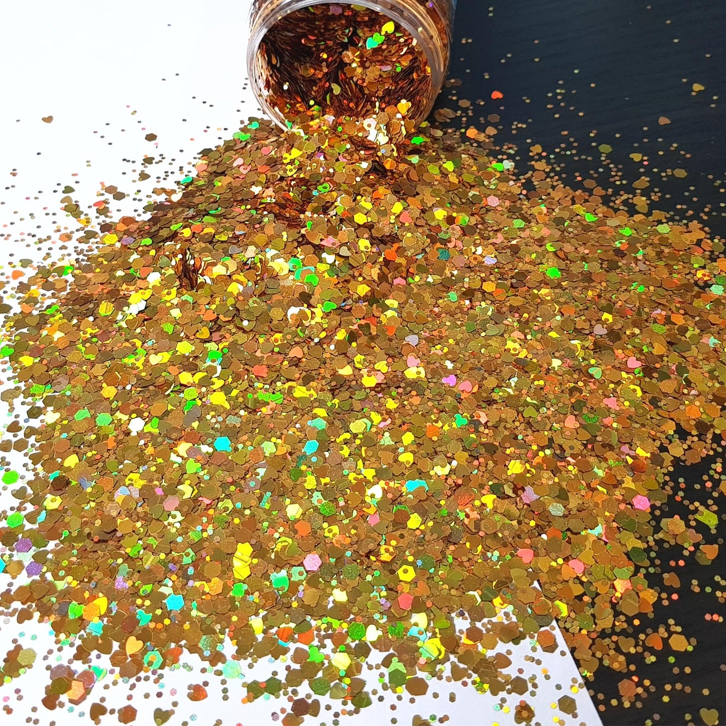 Heart of Gold Holographic Mix