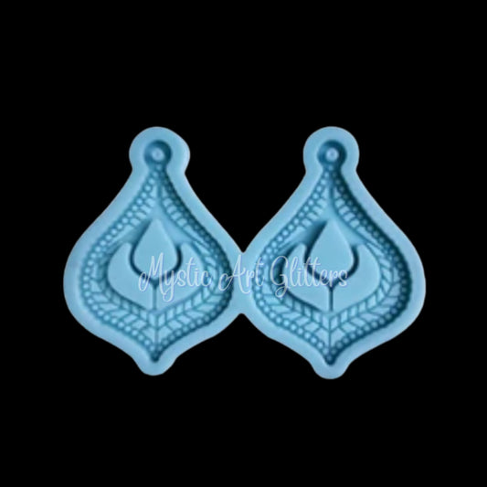Silicone Lotus Earring Mould