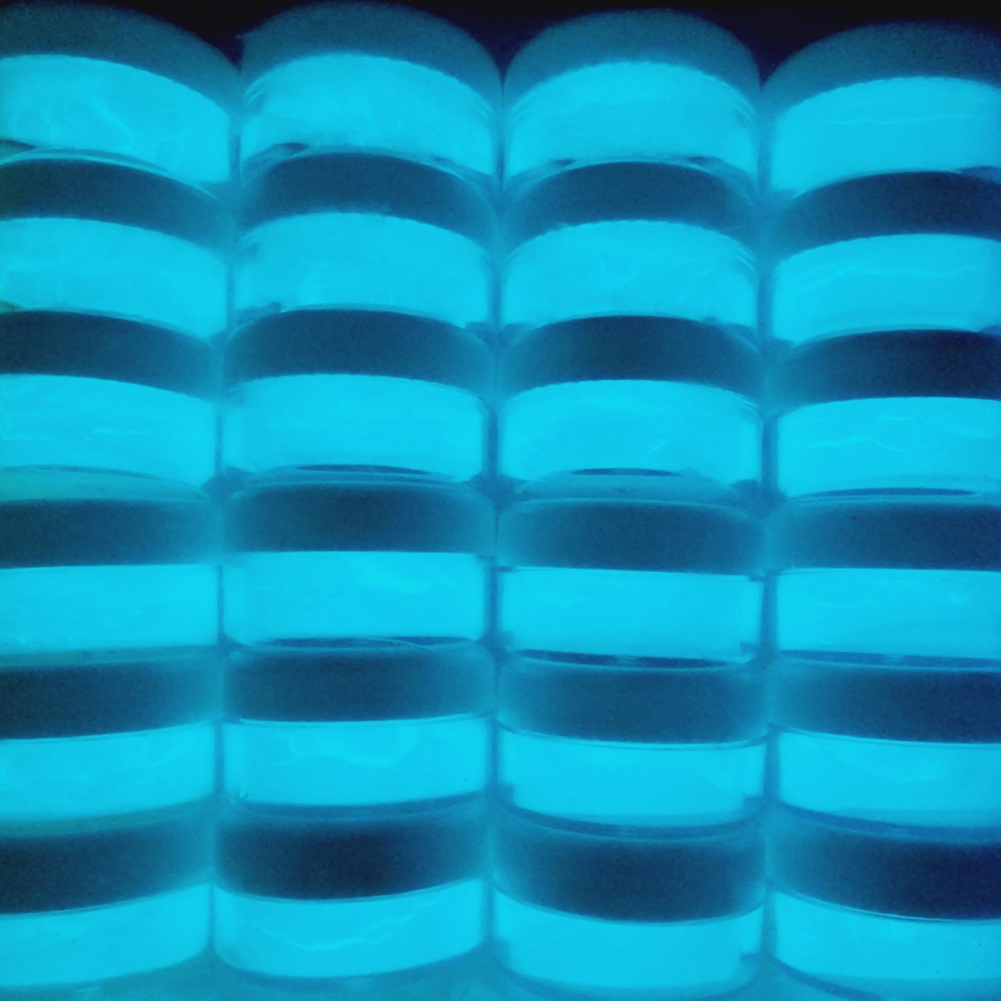 Light Blue Glow in the Dark Mica Powder