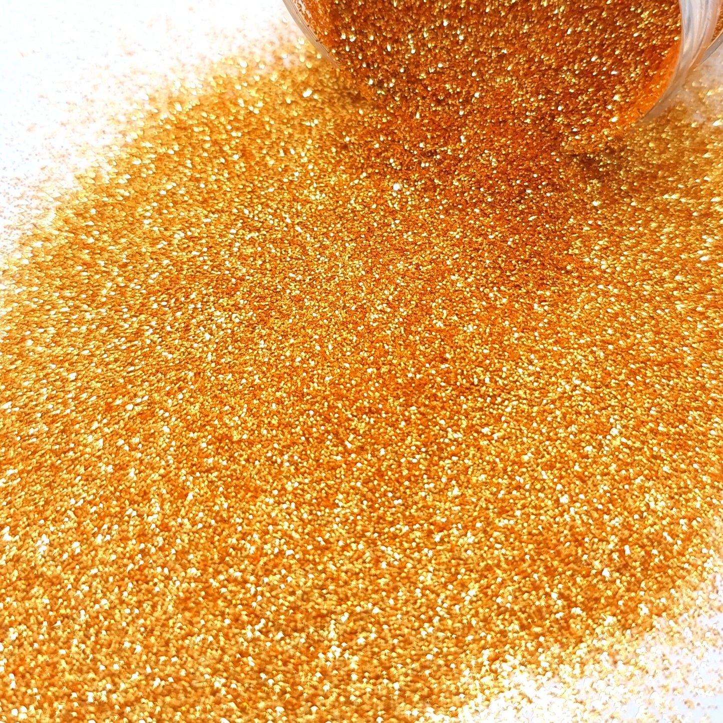 What a Hoot is an ultra fine golden orange glitter