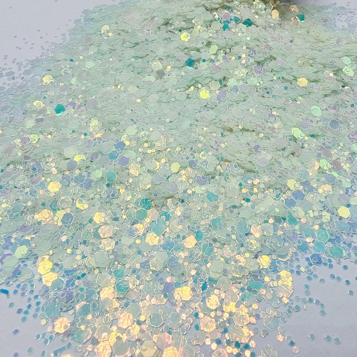 Colour Changing Glow In The Dark Glitter - Under Pressure