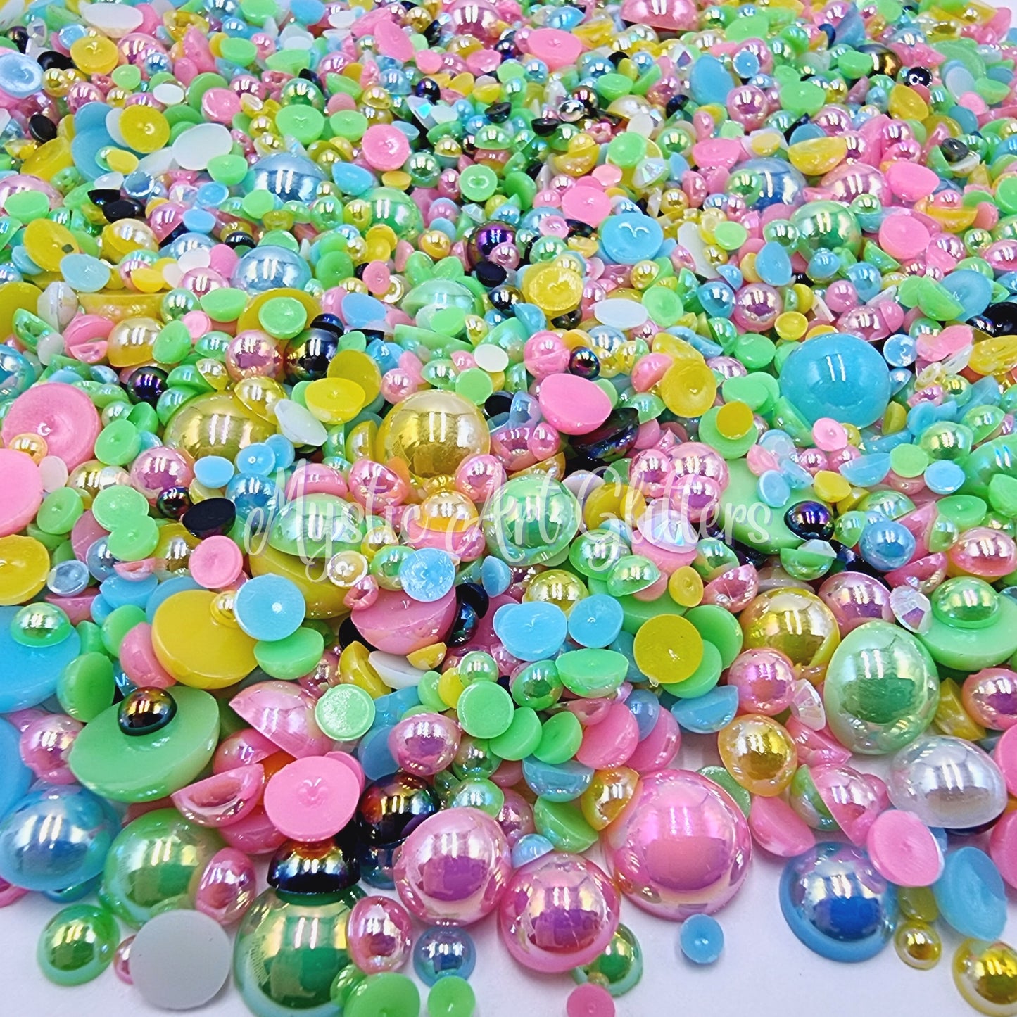 Pearl & Resin Rhinestones - Bright n Bubbly