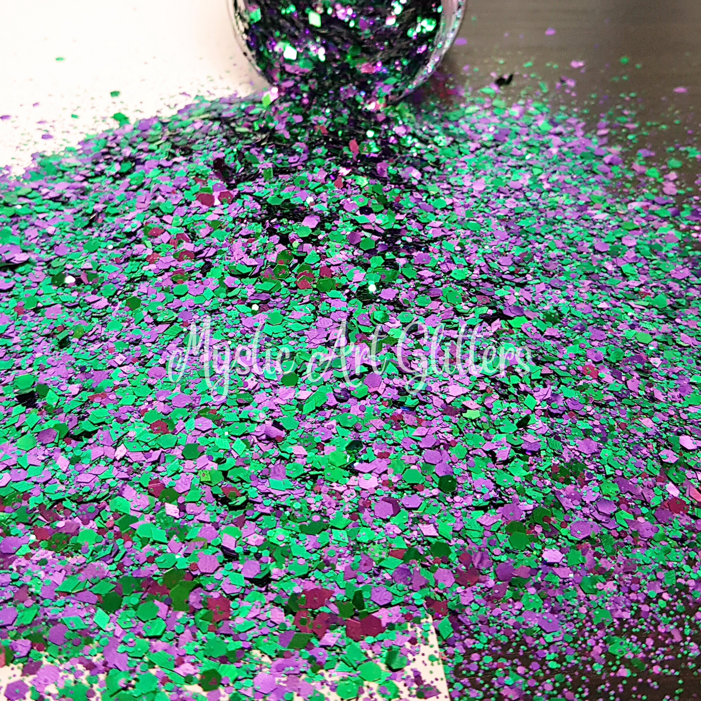 African Violet Glitter Mix