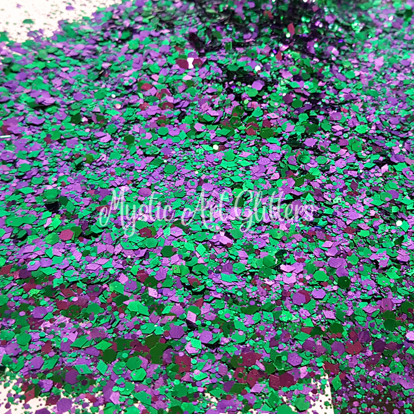 African Violet Glitter Mix