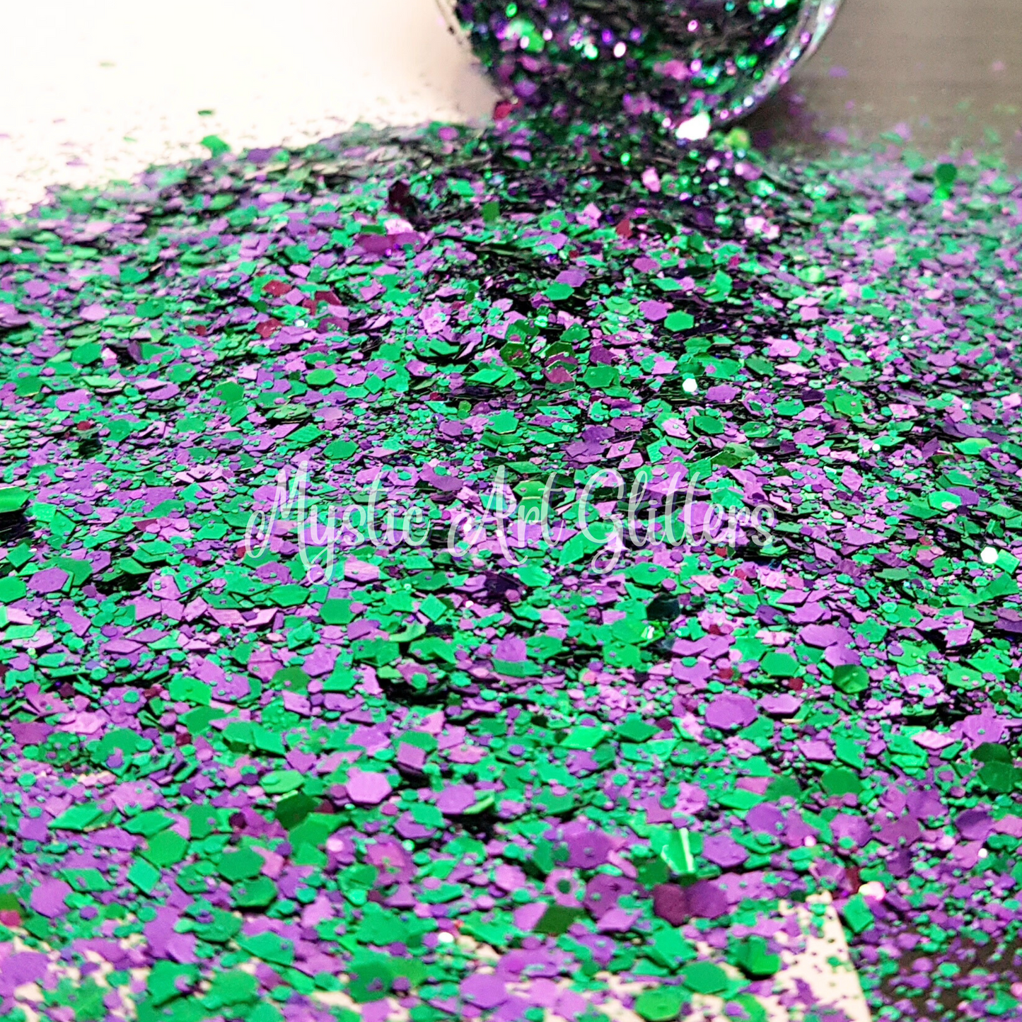 African Violet Glitter Mix