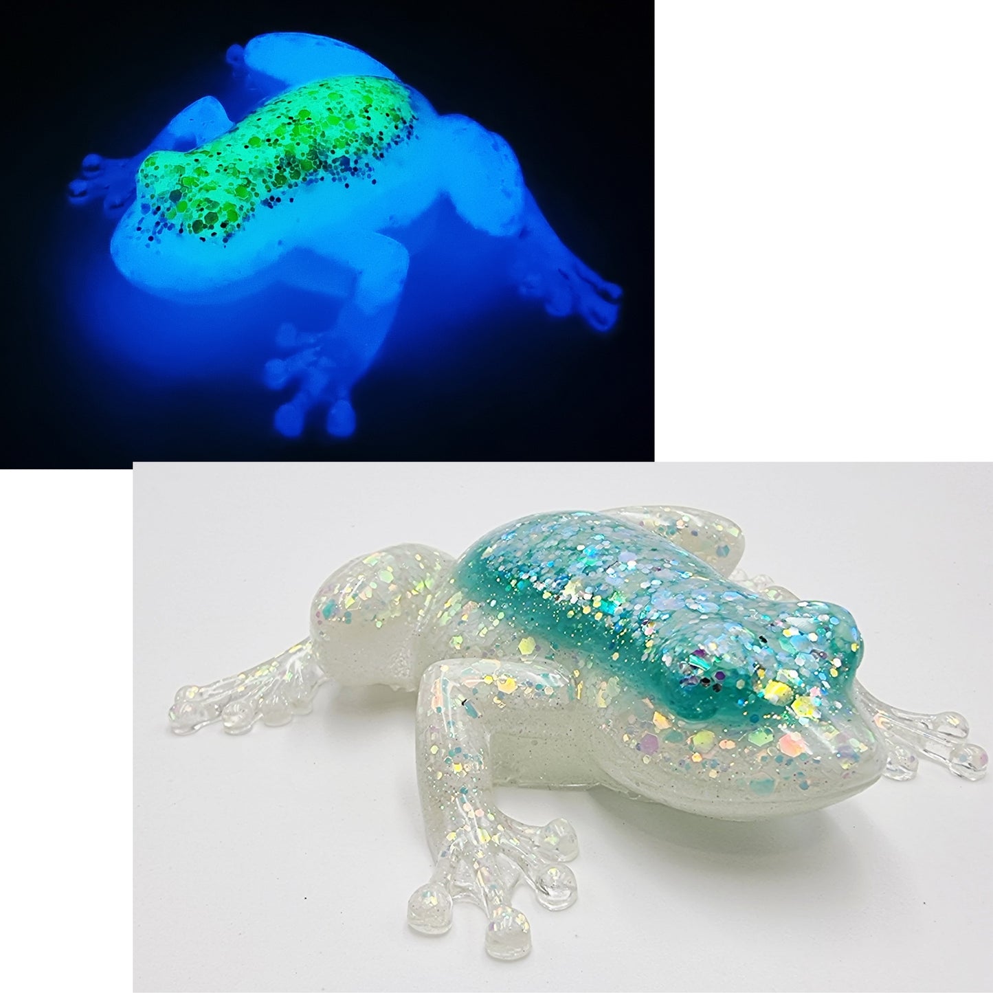 Glow In The Dark Resin Frog