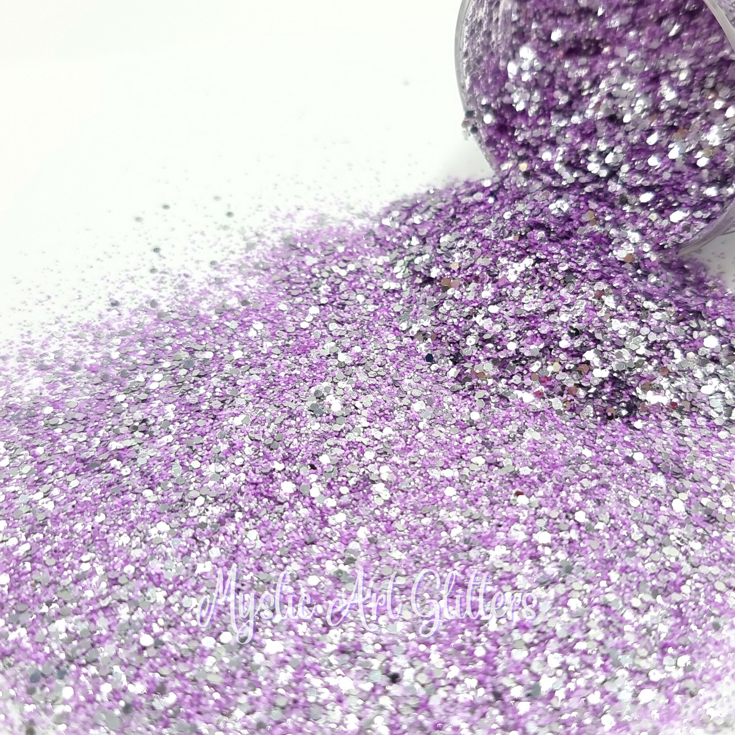 Ravishing Purple & Silver Fine Mix