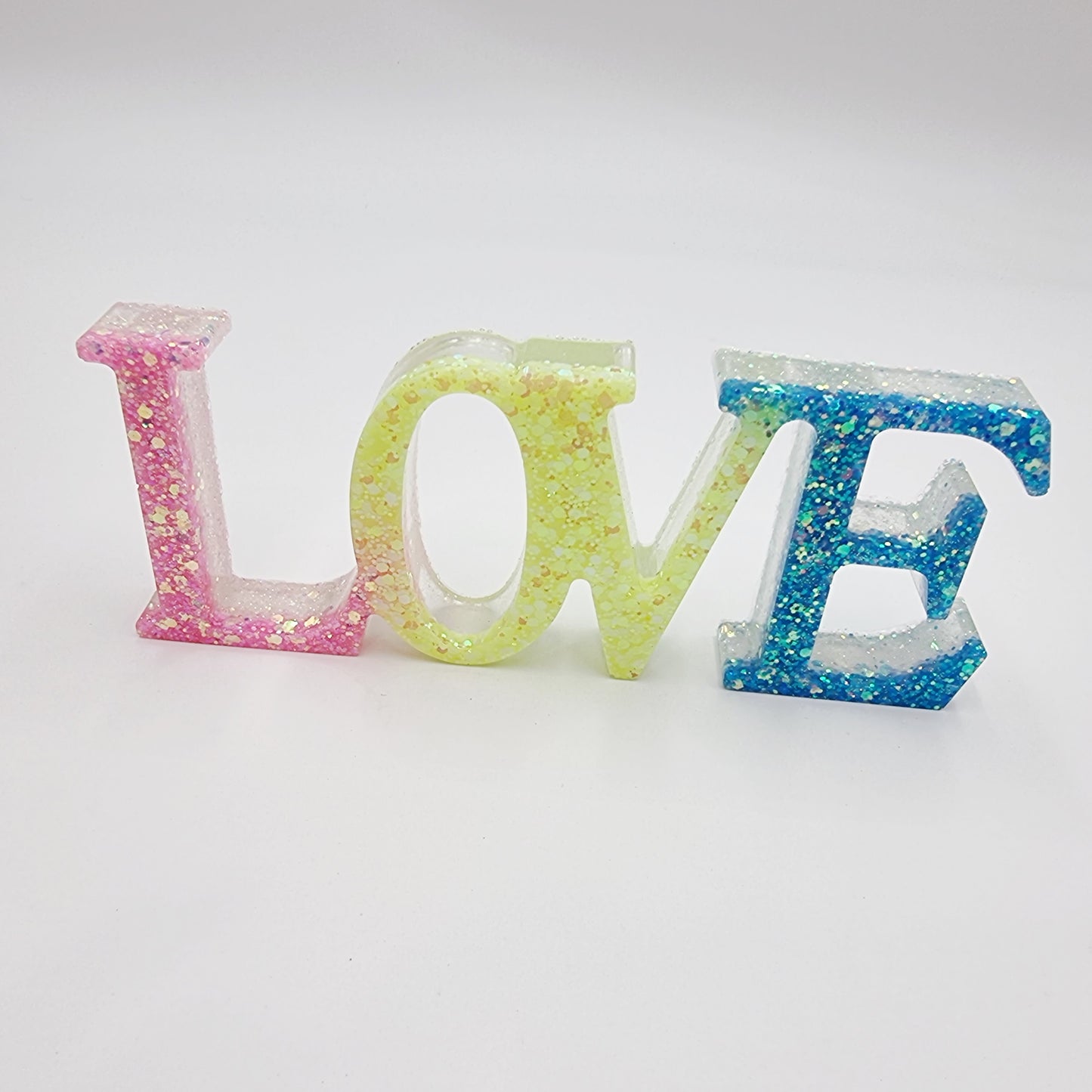 Glow In The Dark Resin Love