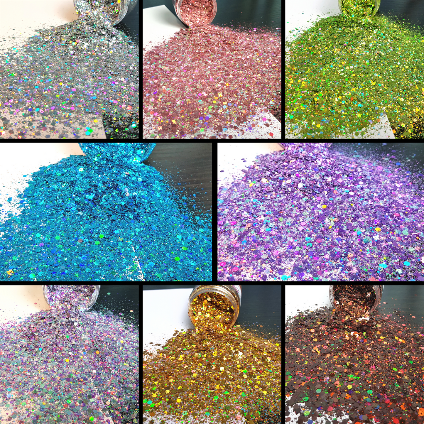 Chunky Holographic Glitter Bundle