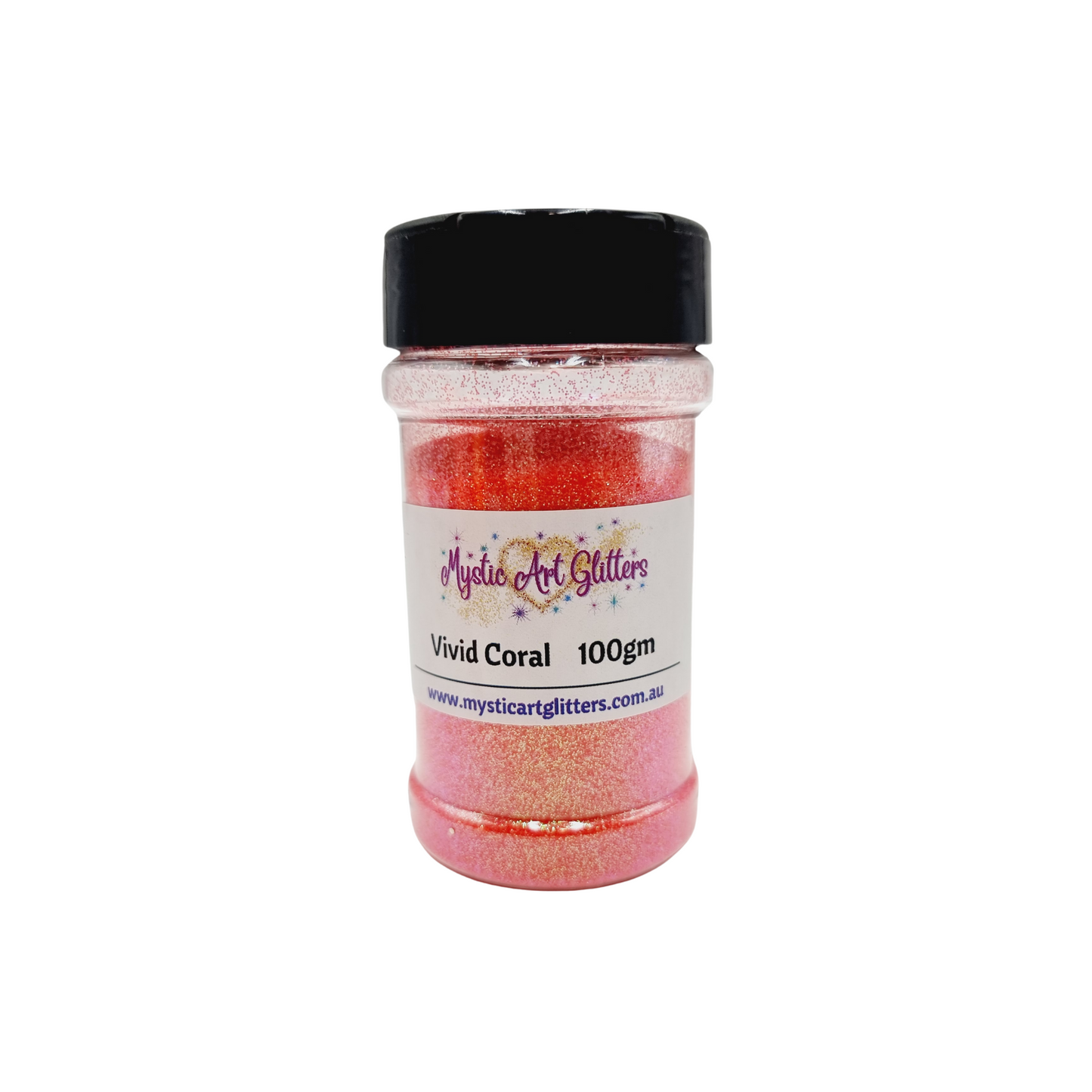 Vivid Coral - Mystic Art Glitters