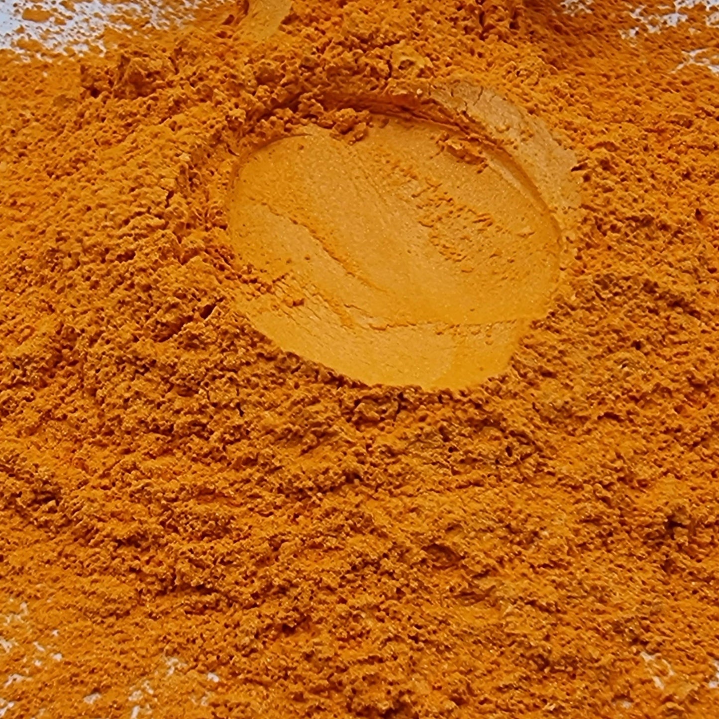 Mica Powder - Orange 50gm - Mystic Art Glitters