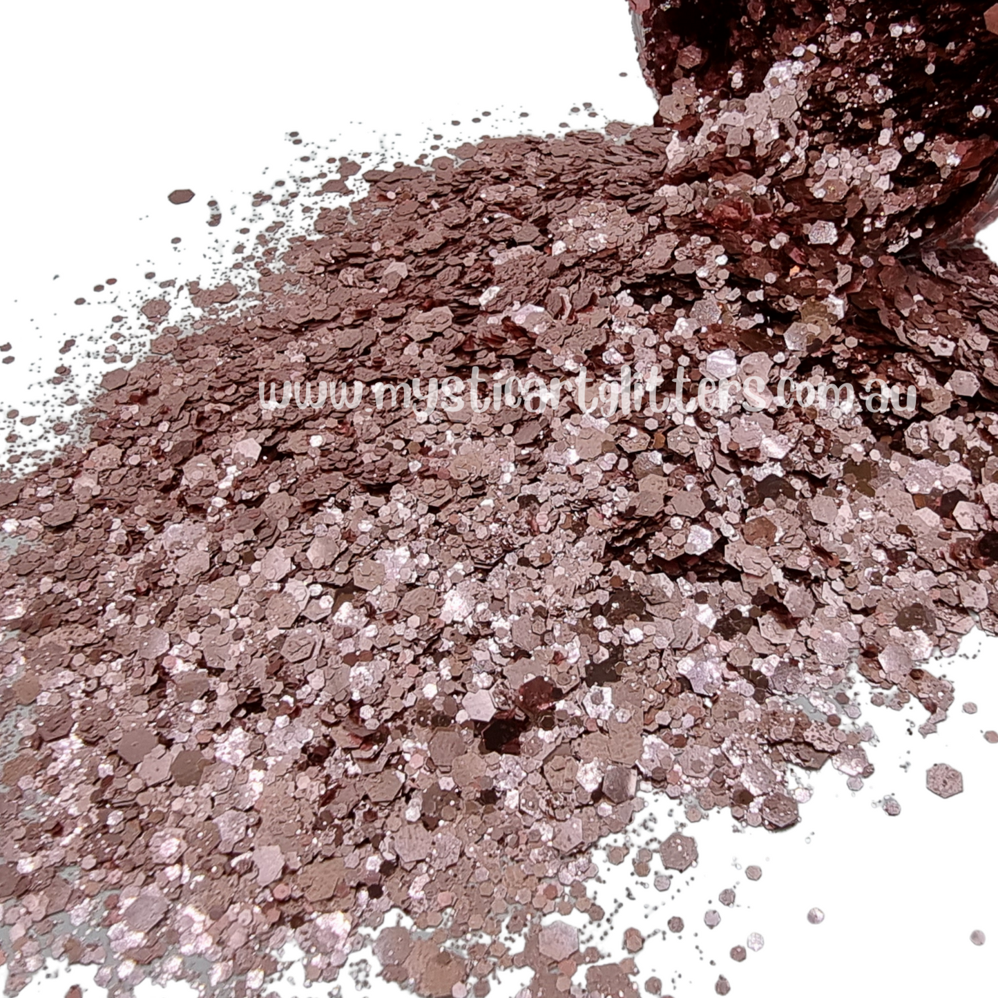 Biodegradable Glitter - Light Pink - Mystic Art Glitters