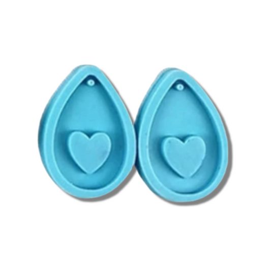 Heart Drop Earring Mould