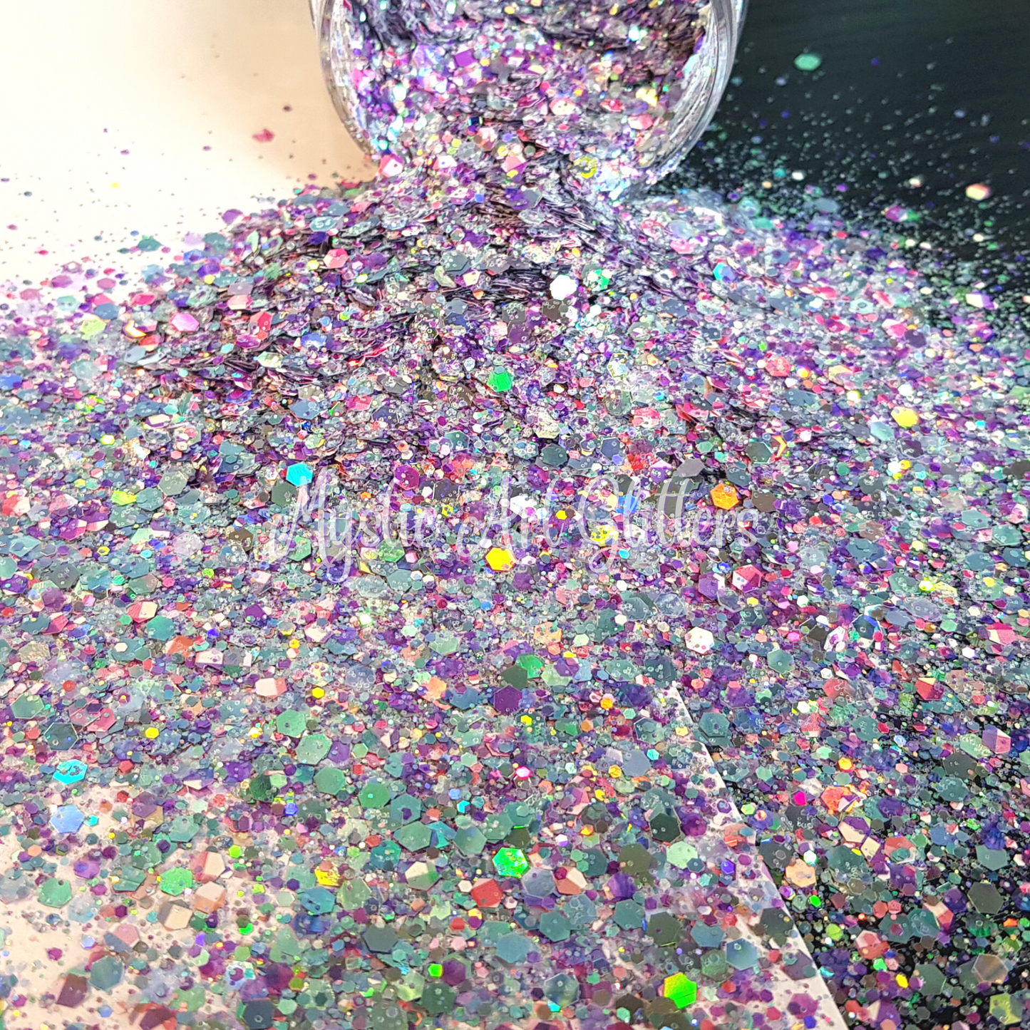 Purple Lilac Breeze Holographic Glitter Mix