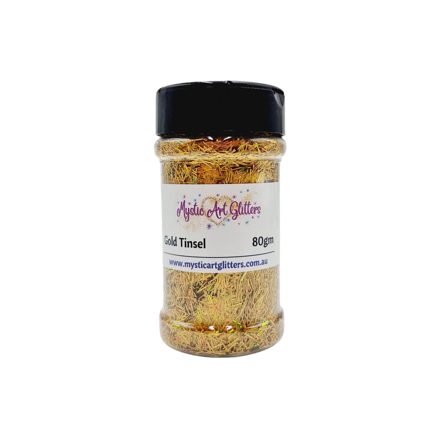 Gold Tinsel - Mystic Art Glitters