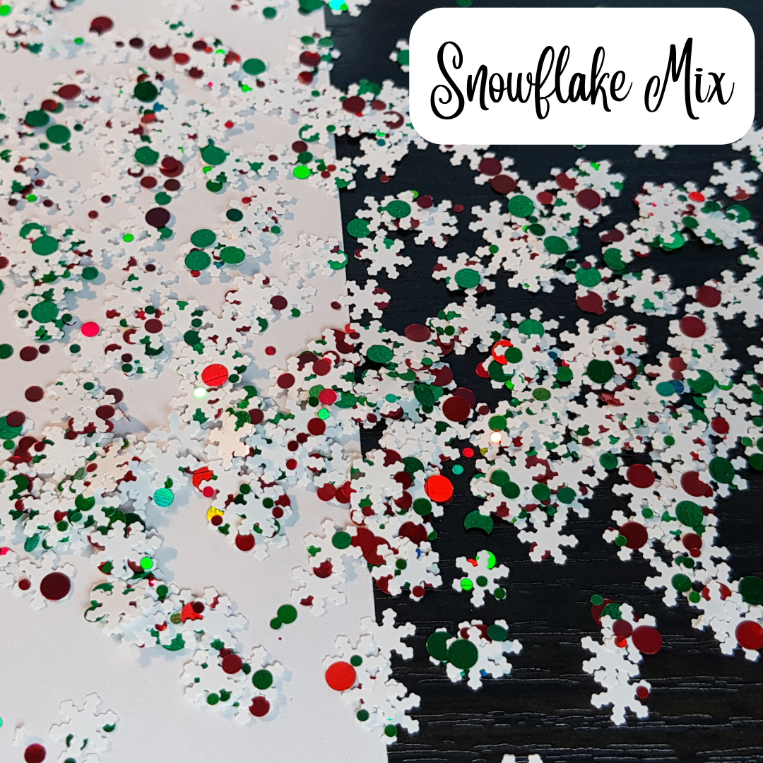 Christmas Mix - 5 Glitter Bundle - Mystic Art Glitters