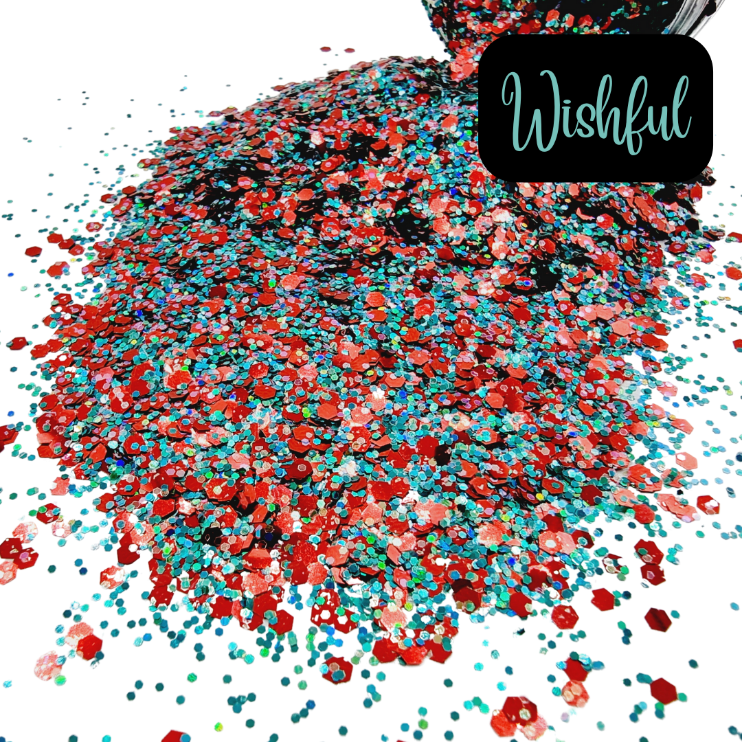Christmas Mix - 5 Glitter Bundle - Mystic Art Glitters