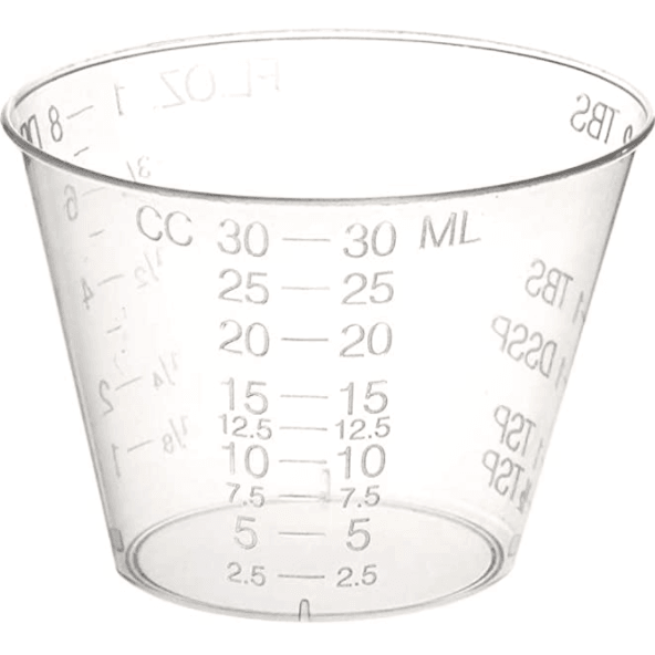 Measuring Cups x 100 Measuring Cups Mystic Art Glitters