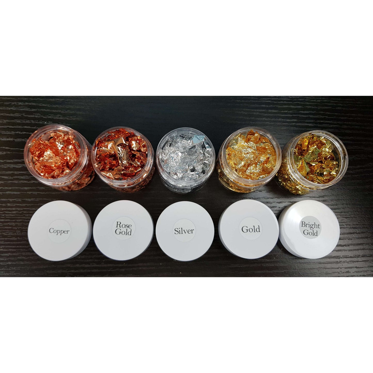 Metallic Leaf Foil Flakes - Mystic Art Glitters