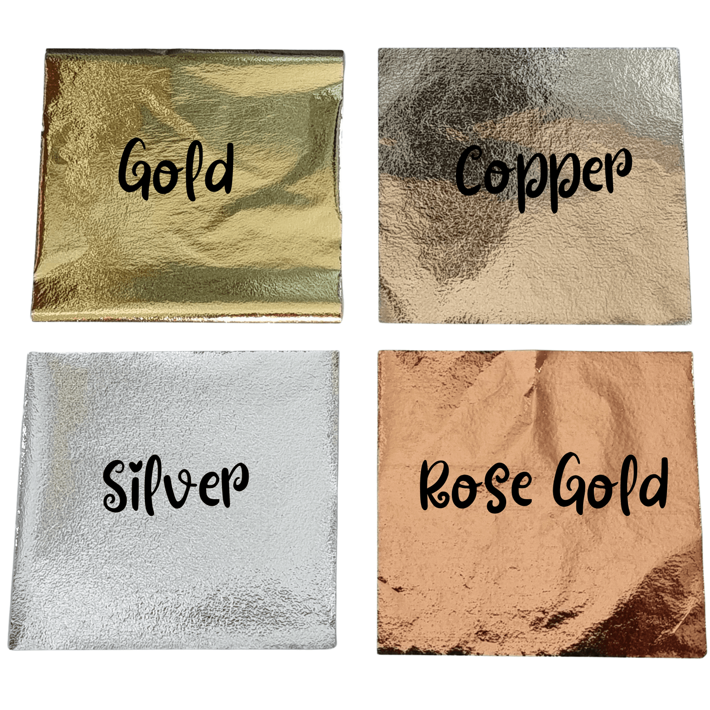 Metallic Leaf Foil Sheets - Mystic Art Glitters