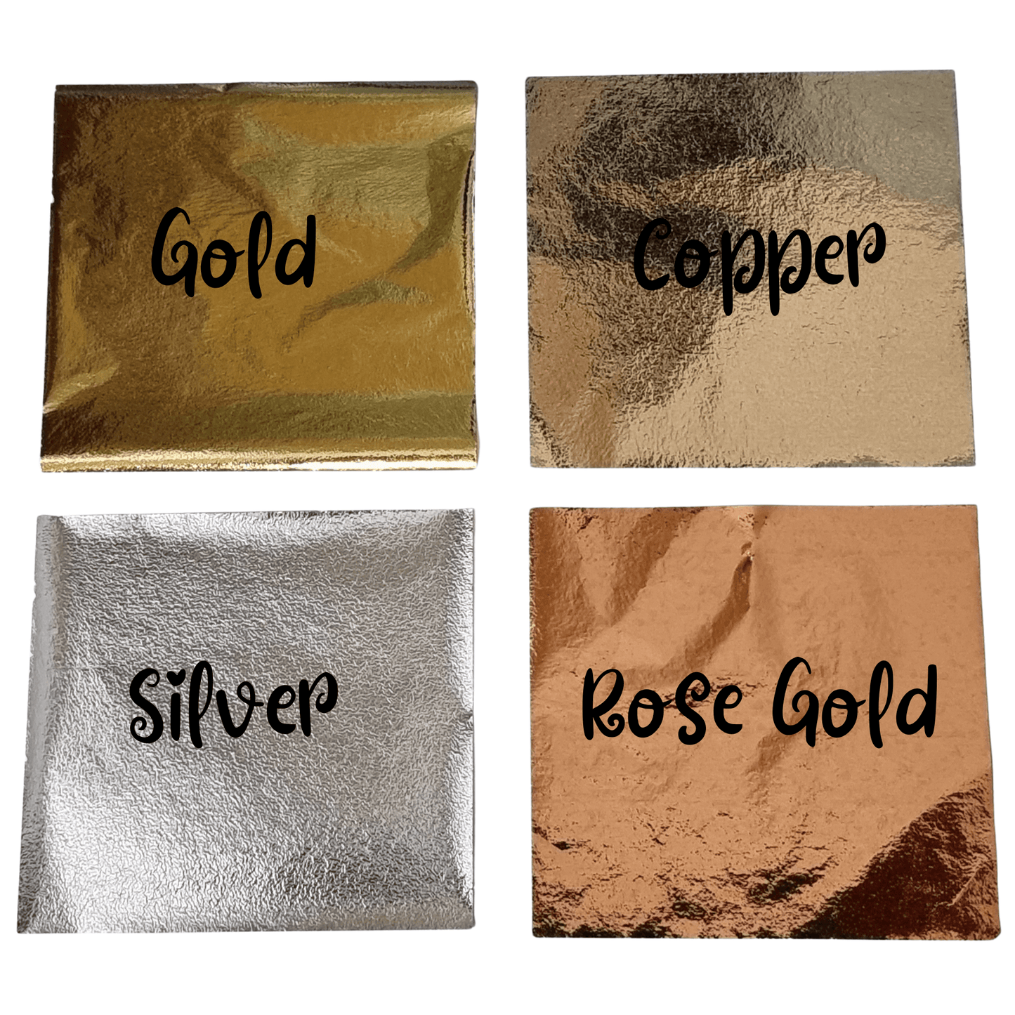 Metallic Leaf Foil Sheets - Mystic Art Glitters