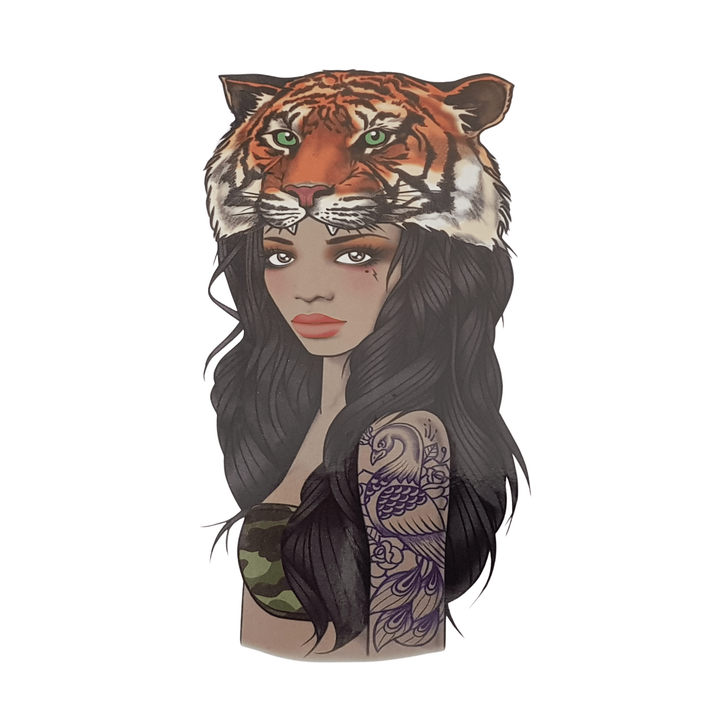 Temporary Tattoo HB-205 - Mystic Art Glitters