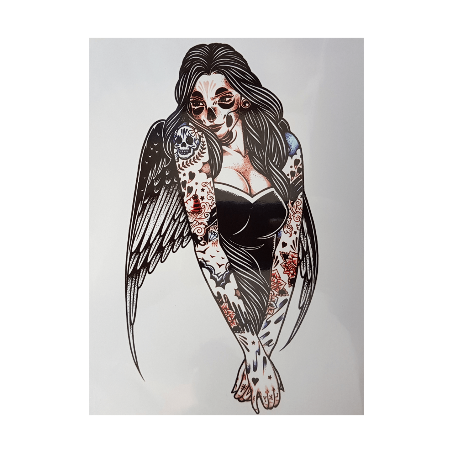 Temporary Tattoo HB-413 - Mystic Art Glitters