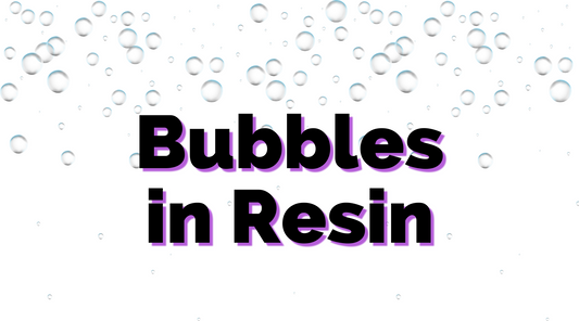 How to remove bubbles from resin