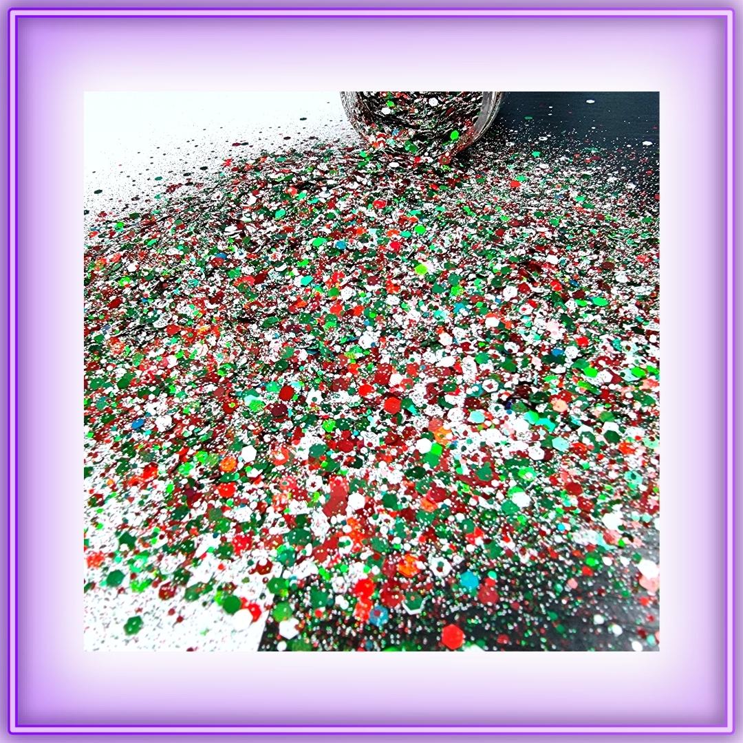 Christmas glitter confetti