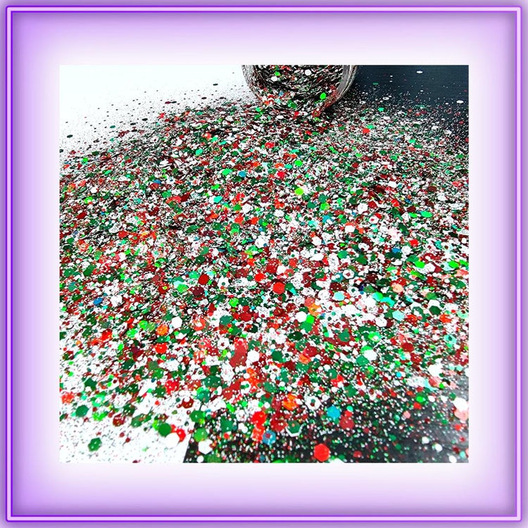 Christmas glitter confetti