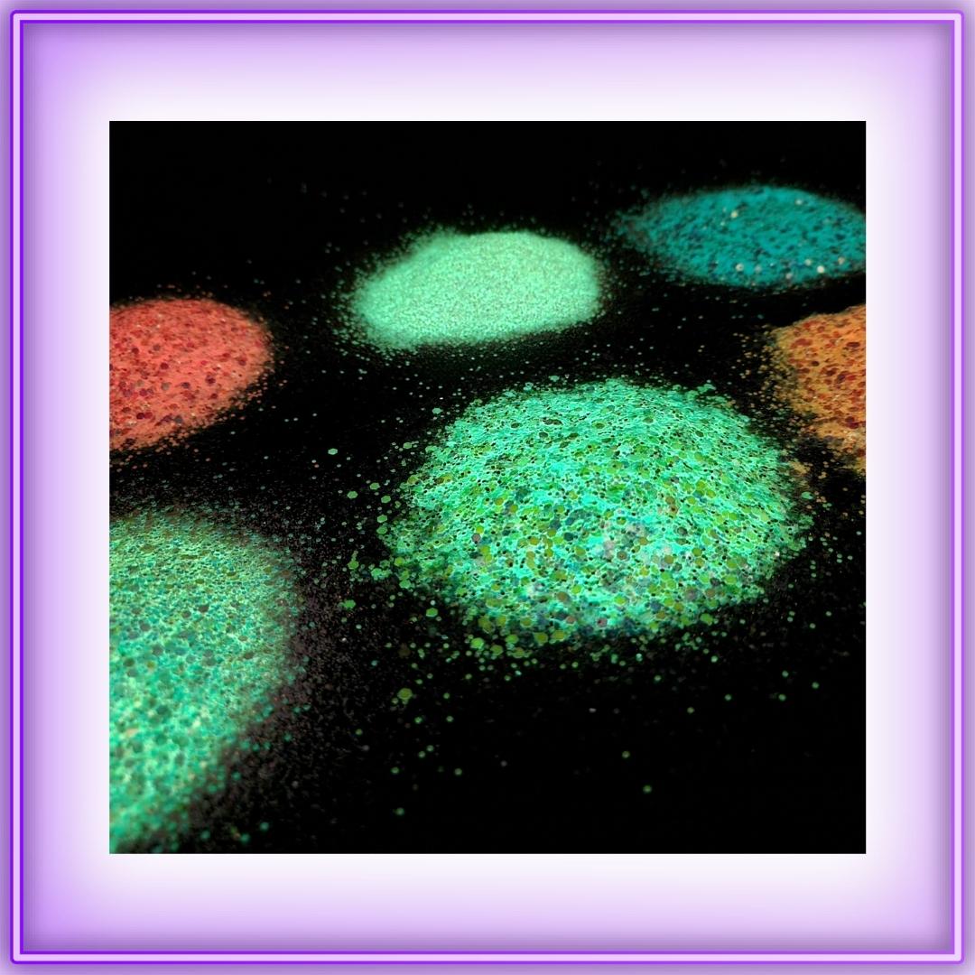 Glow in the dark glitter
