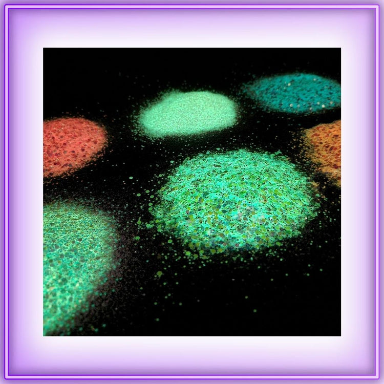 Glow in the dark glitter