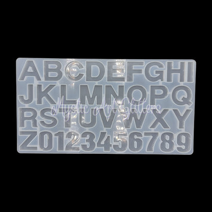 Alphabet Silicone Mould