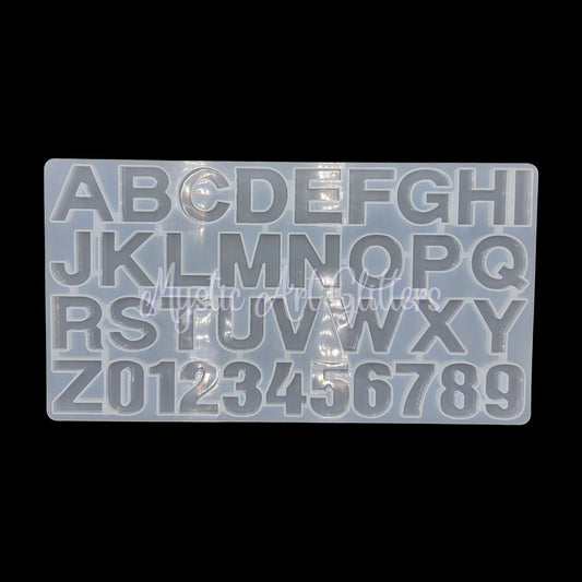 Alphabet Silicone Mould