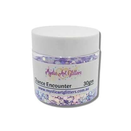 Chance Encounter Purple Glitter Mix