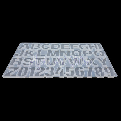 Alphabet Silicone Mould
