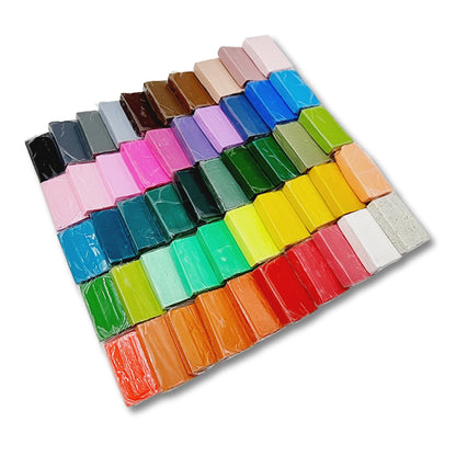 Polymer Clay Kit Oven Bake 50 x 20gm