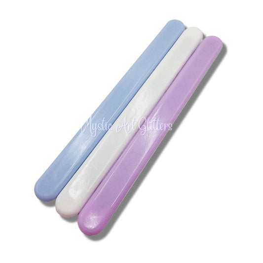 reinforced silicone stir stick for stiring resin