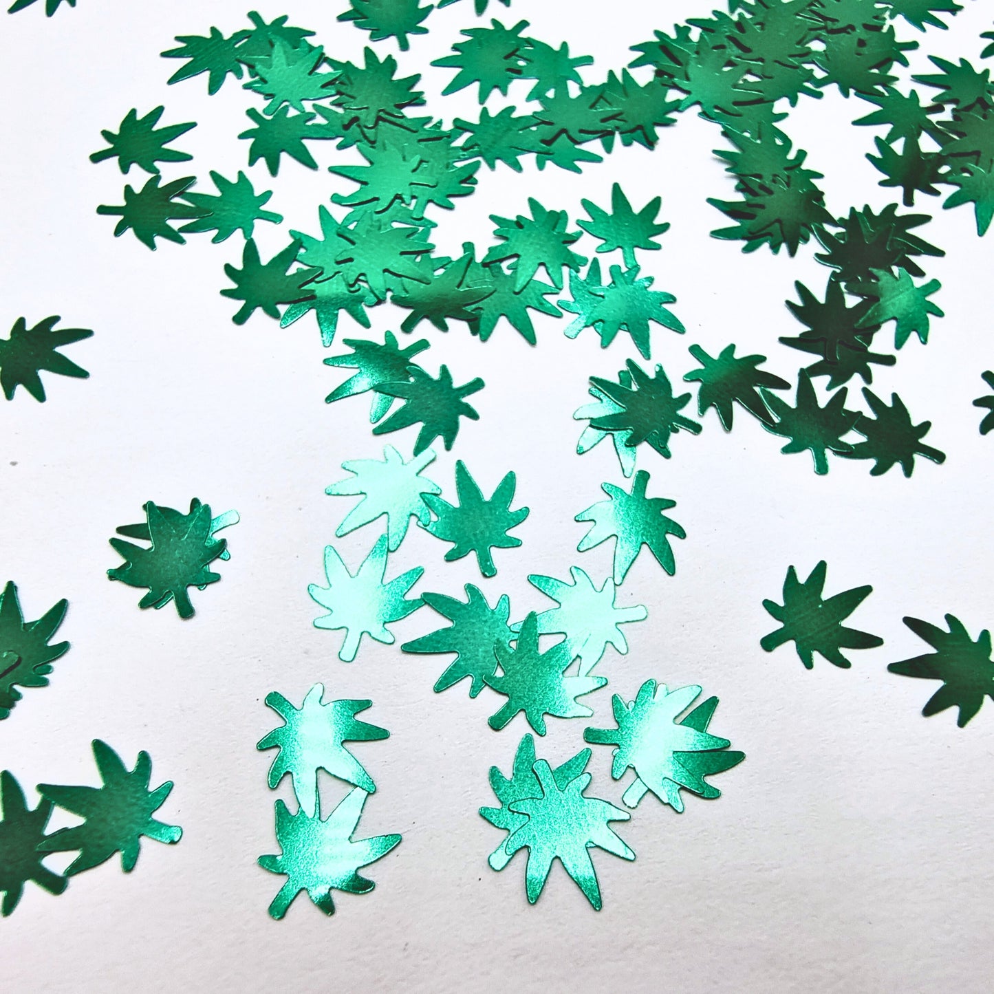Green Weed Leaves (Marijuana) Glitter/Confetti