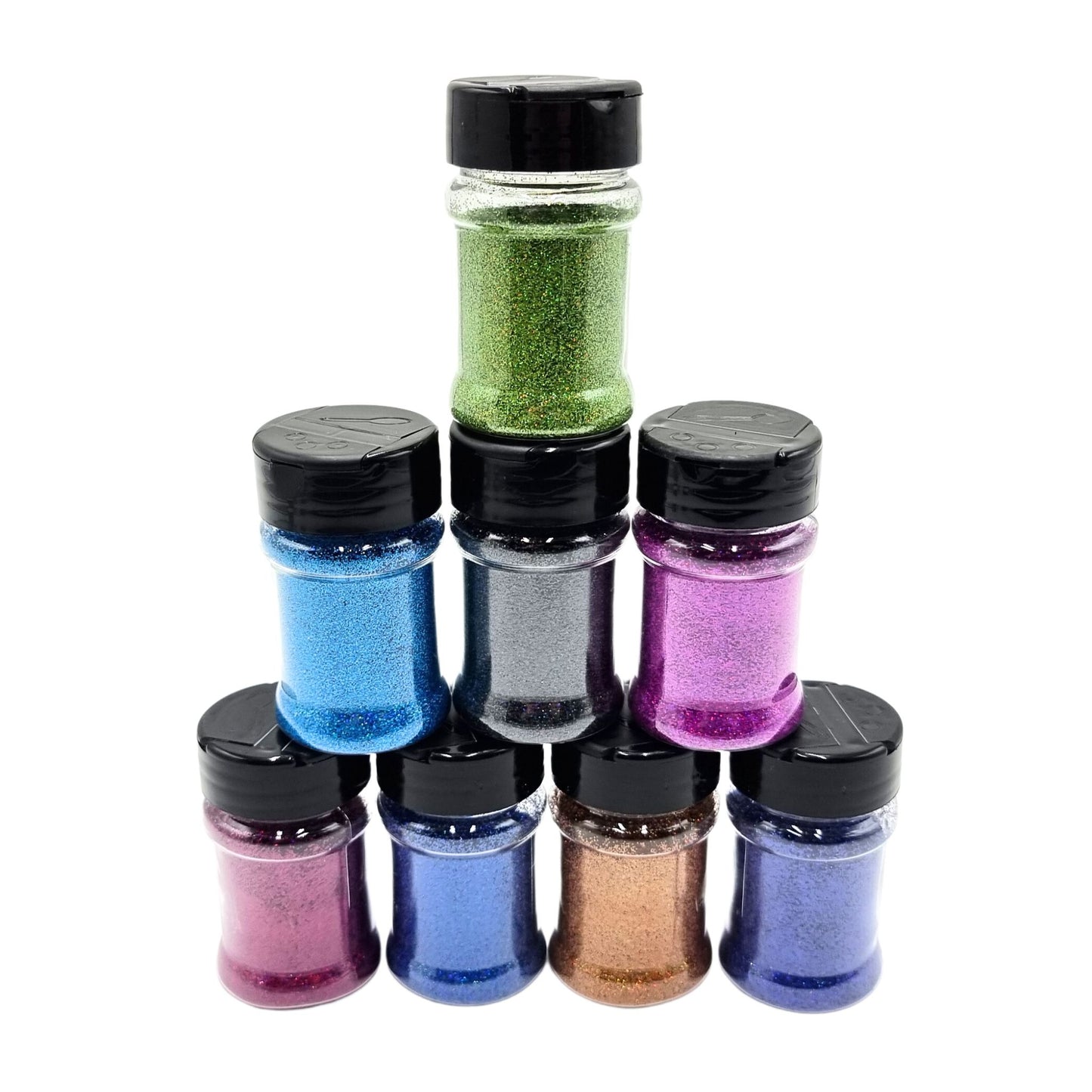 Holographic Extra Fine Glitter Bundle 28gm Shaker Jars