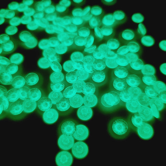 Glow In The Dark Jelly Resin Rhinestones Flatback