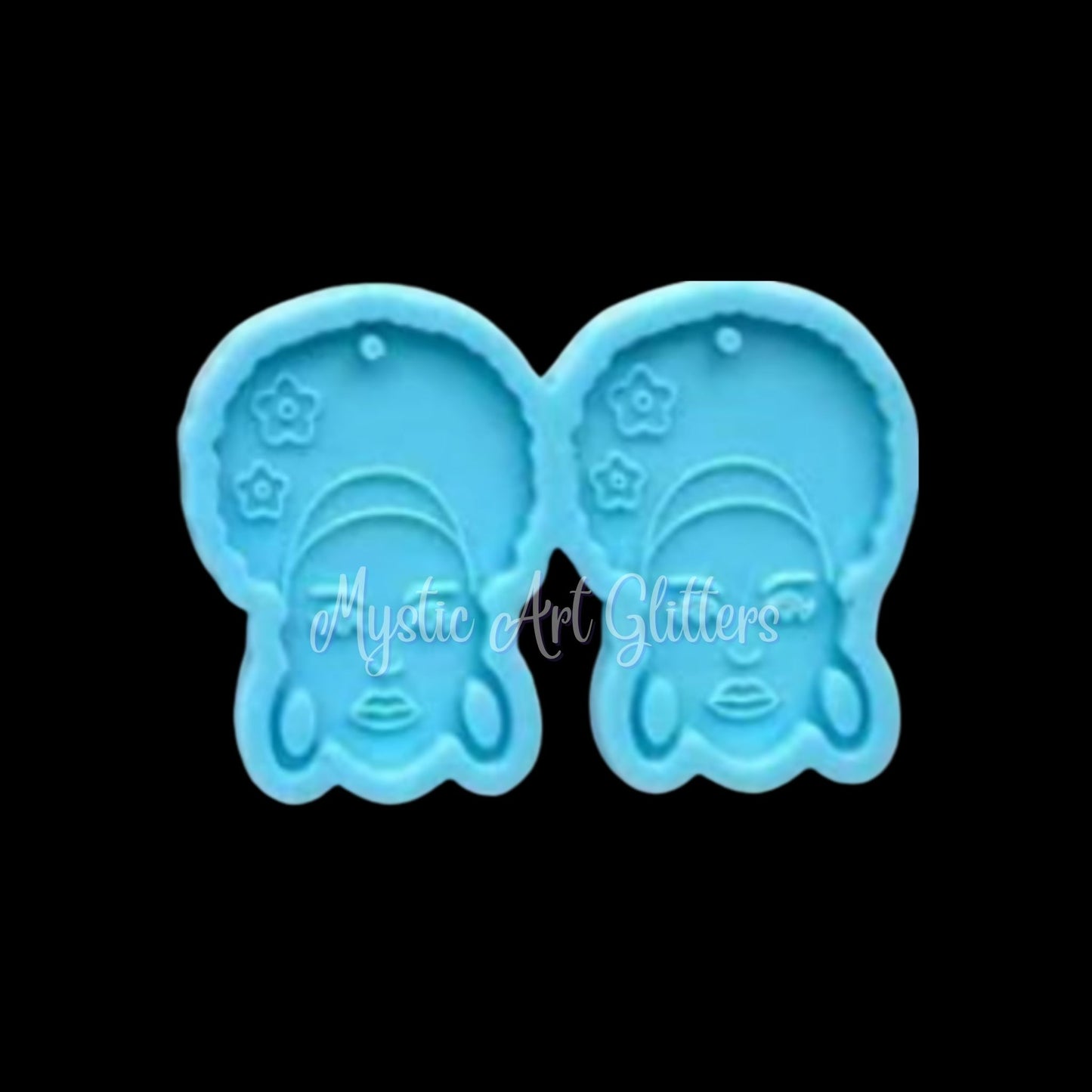 Lady No.2 Silicone Earring Mould