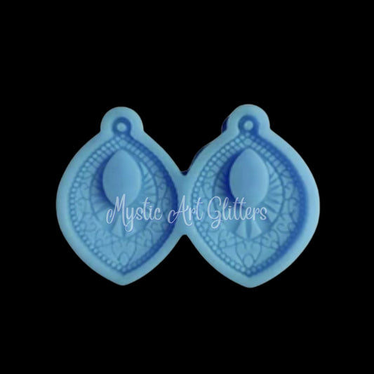 Decorative Dangle Silicone Earring Mould