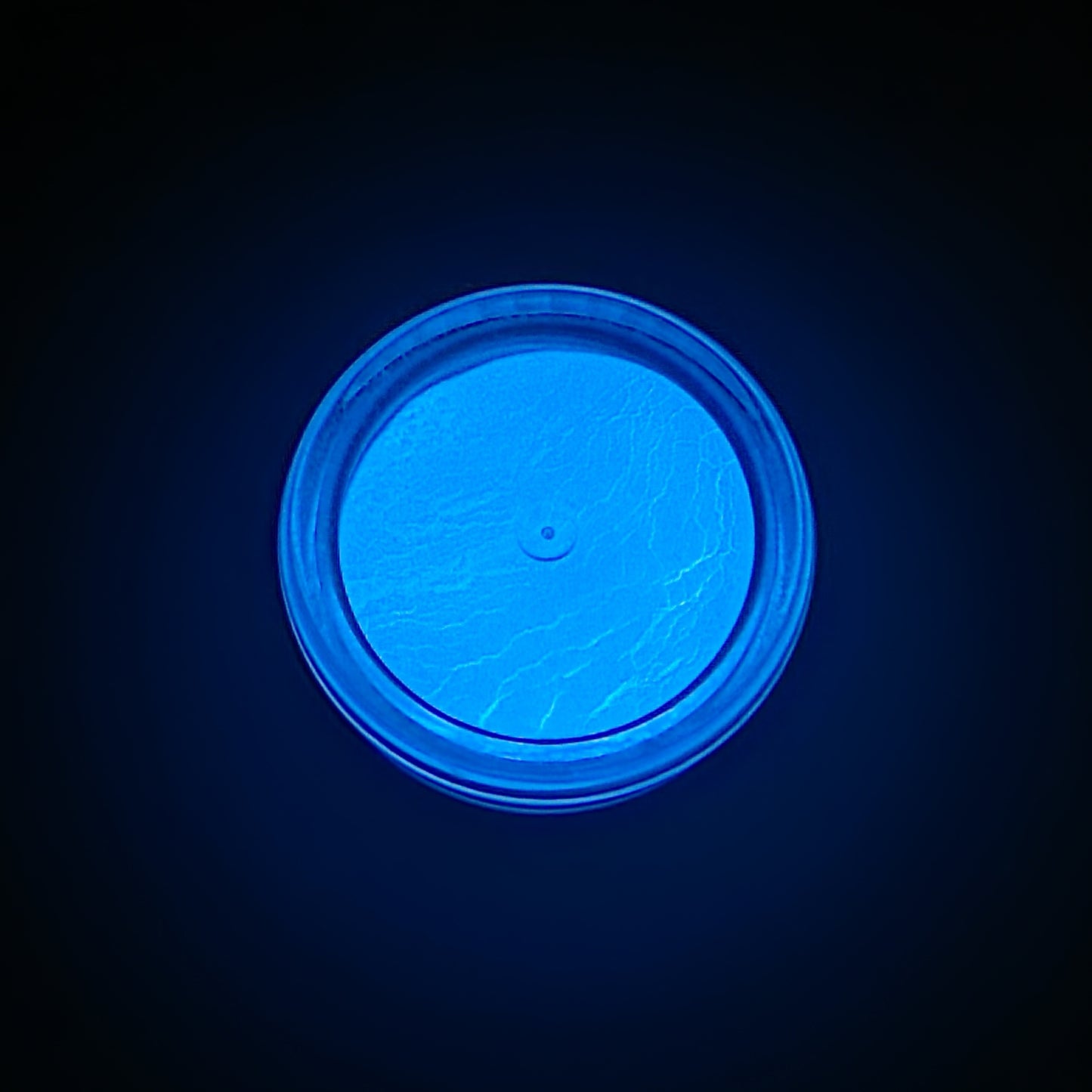 uv blue glow in the dark mica powder
