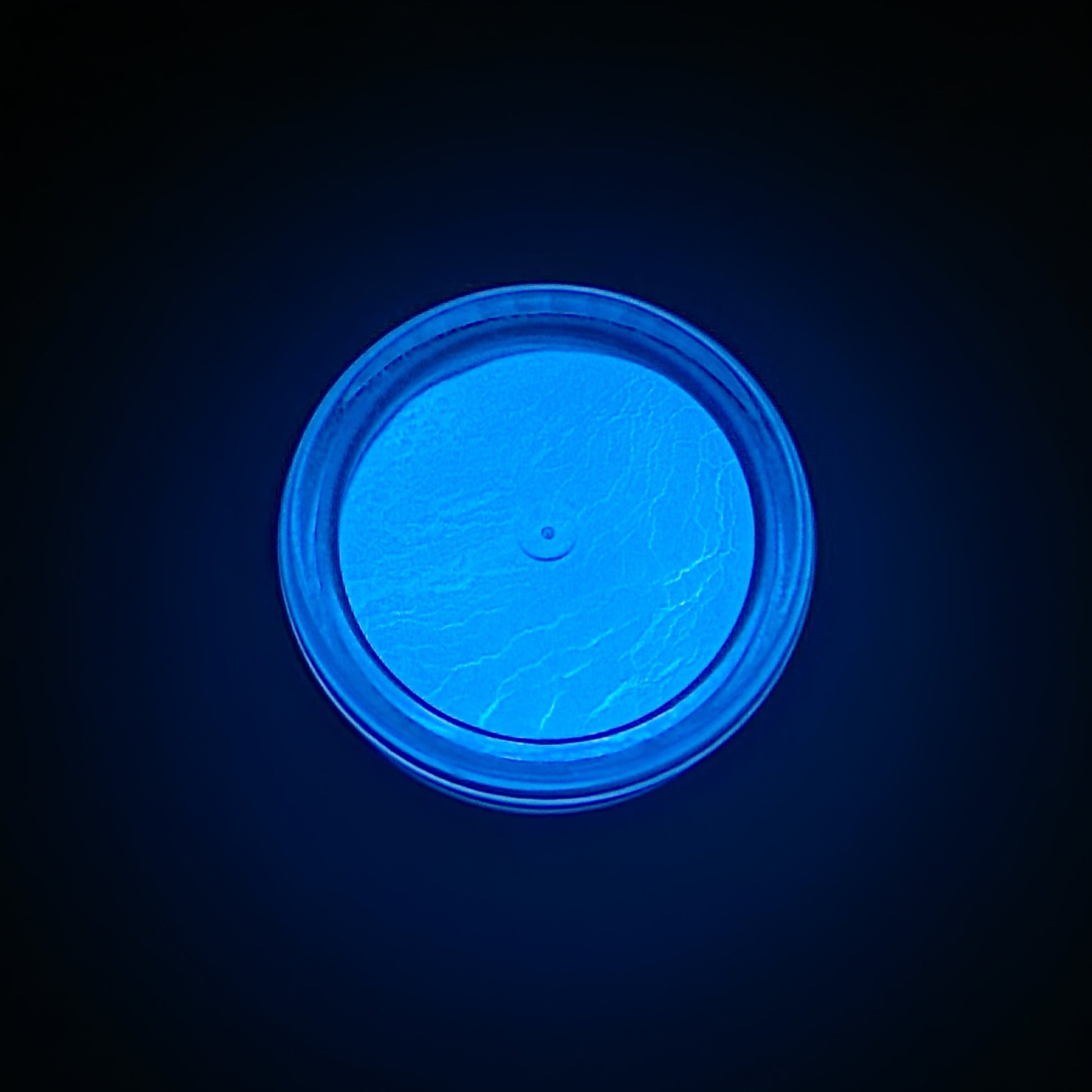 uv blue glow in the dark mica powder