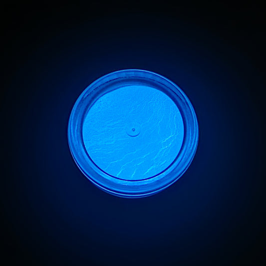 uv blue glow in the dark mica powder