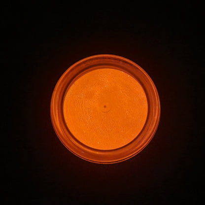 Orange Glow in the Dark Mica Powder