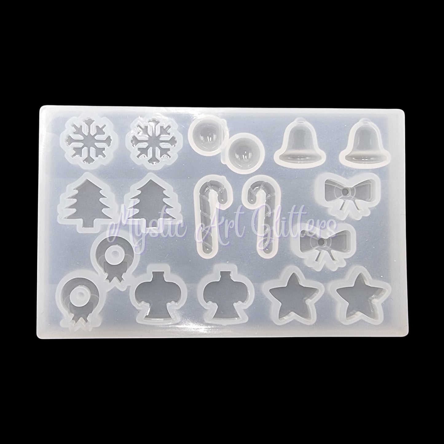 Christmas Stud Earring Silicone Mould