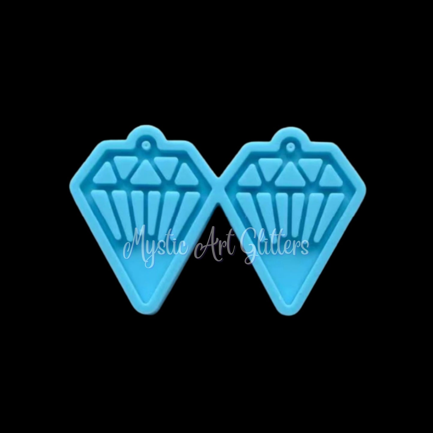 Diamond Silicone Earring Mould